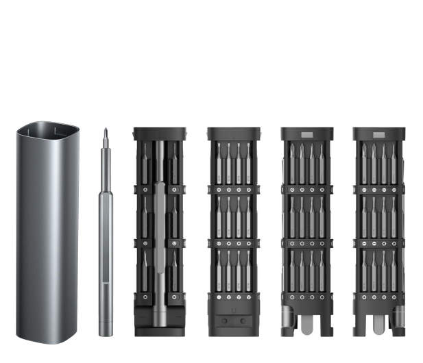 SILVER MONKEY Narzędzie serwisowe / sieciowe Precision Screwdriver Kit 46in1 - 1234296 - zdjęcie 6